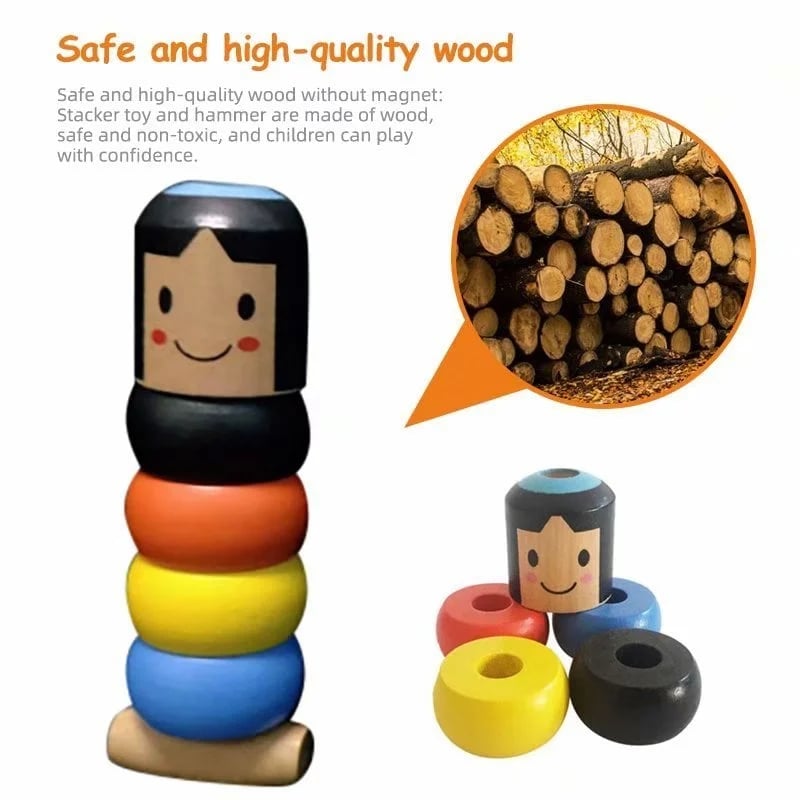 🔥The magic wooden man who can't be broken up(💥Free Shipping💥)