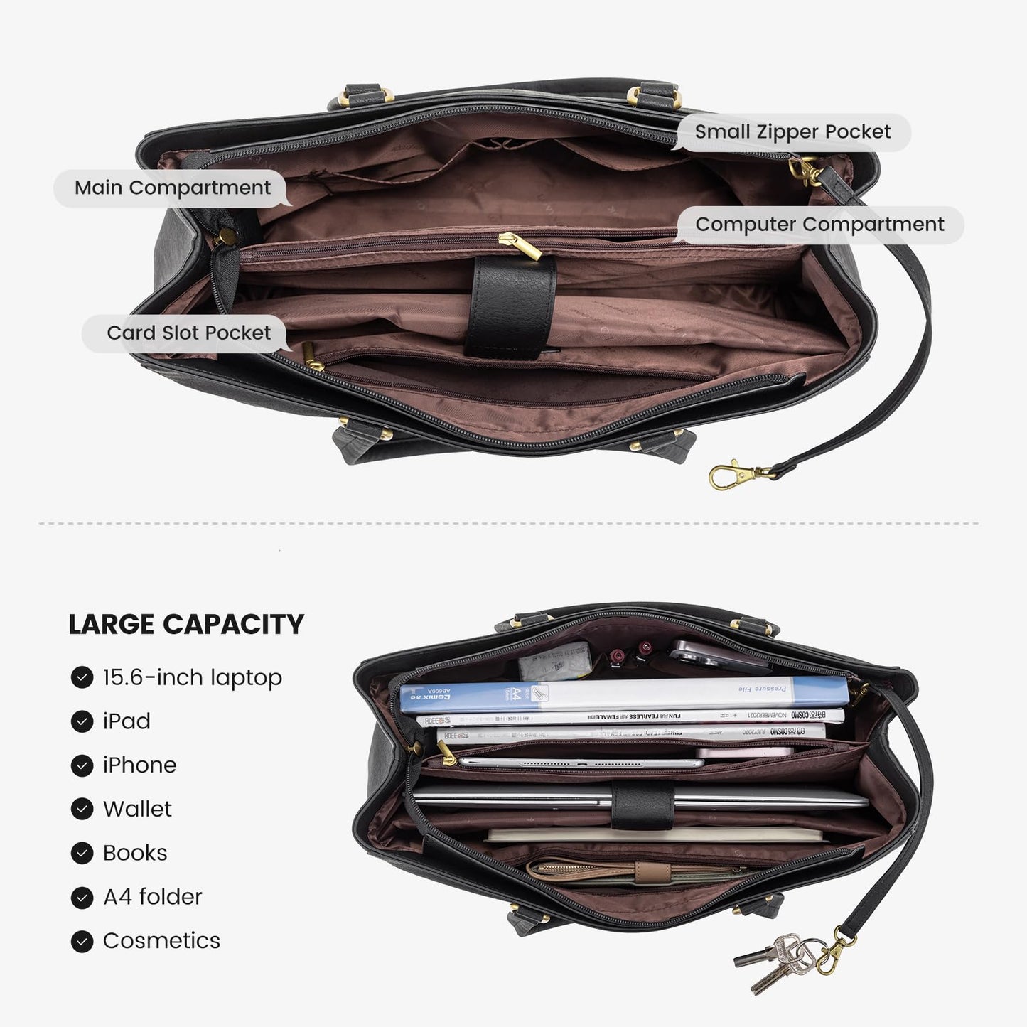Laptop Tote Bag for Women