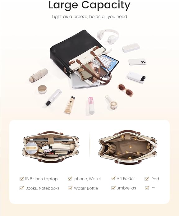 Laptop Tote Bag for Women Work