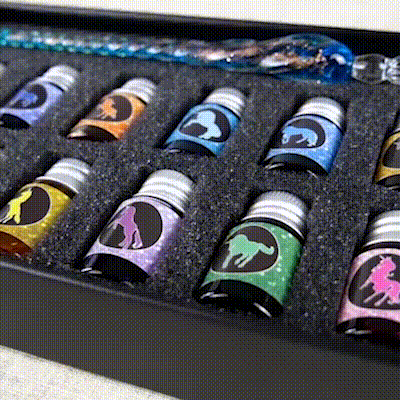 (🎁2023-Christmas Hot Sale🎁)2023 Calligraphy Glass Dip Pen Ink Set