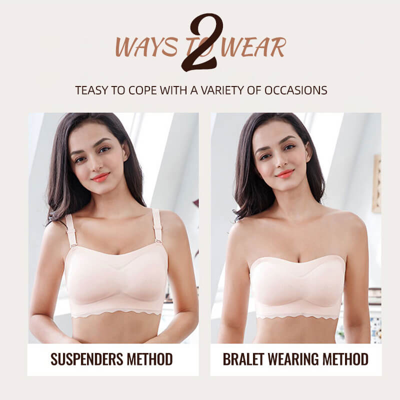 🔥New Products-49% OFF🔥Women Sexy Strapless Bra Invisible Push Up Bras