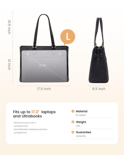 Laptop Tote Bag for Women Work