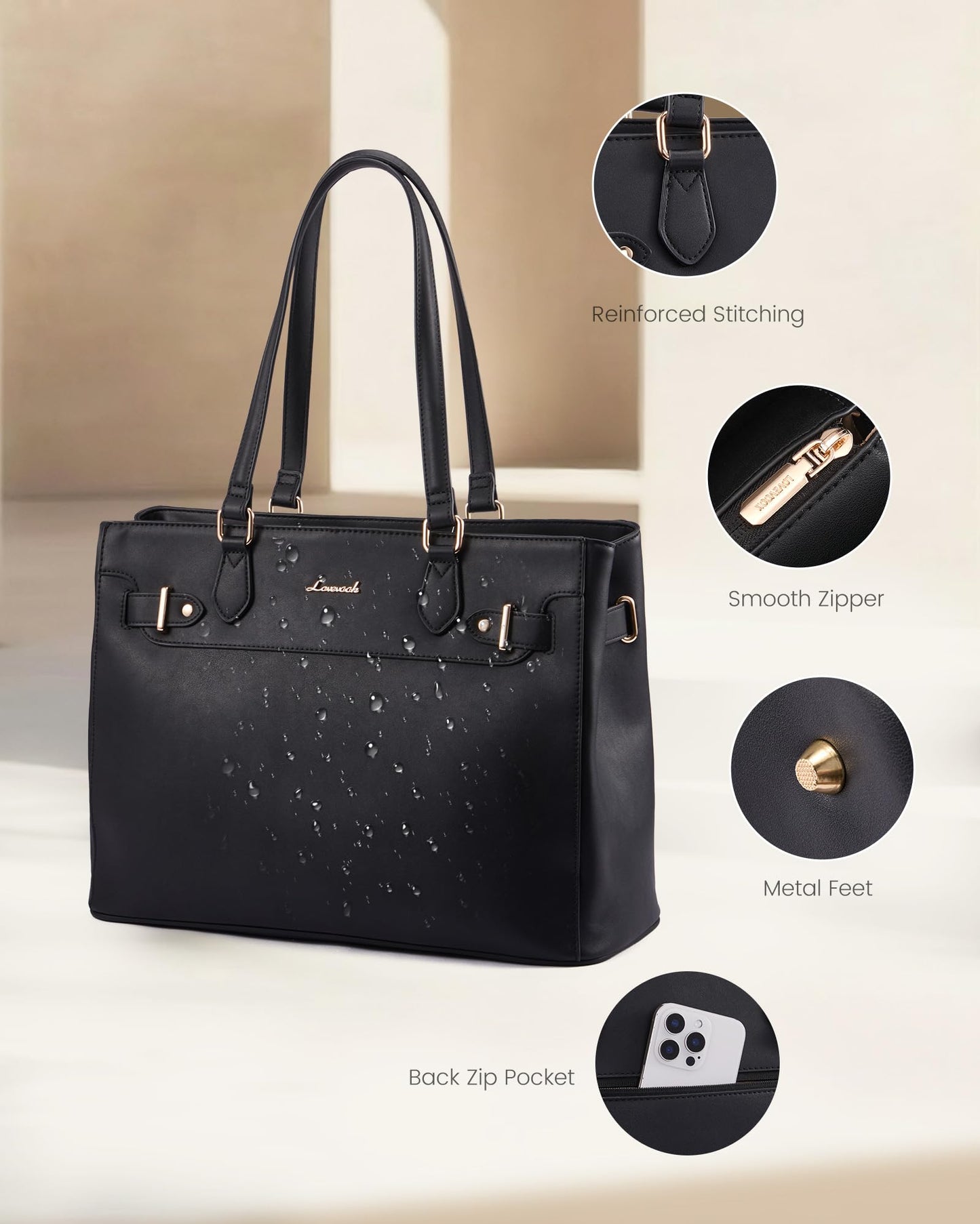 Laptop Tote Bag for Women Work
