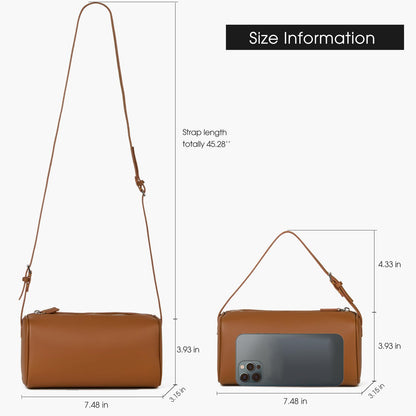 Premium Full-Grained Leather Crossbody Purses for Women
