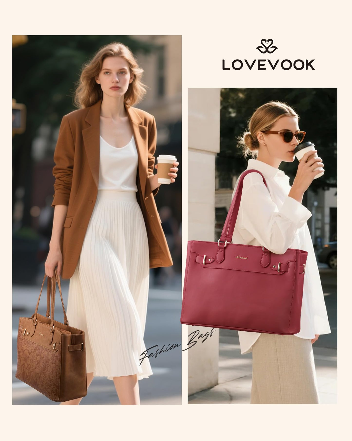 Laptop Tote Bag for Women Work